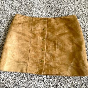 Gap Mini Suede Skirt